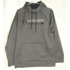 Under Armour Men's Loose Fit Coldgear Hoodie Sweatshirt Small Gray